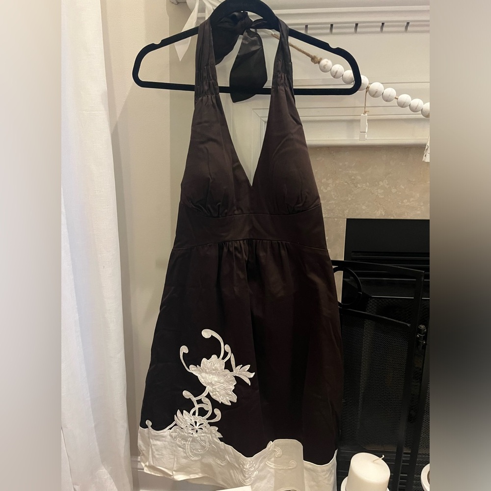 Dark brown dress - size 10
